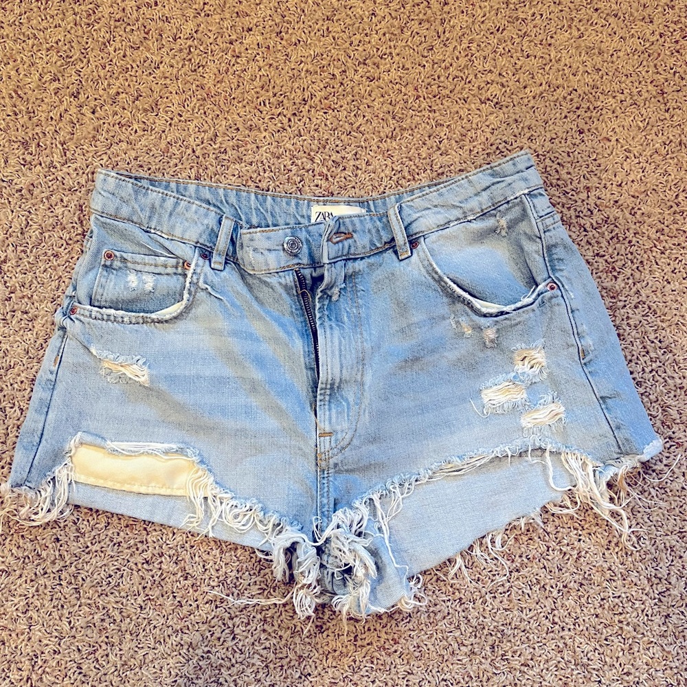 ZARA denim shorts
